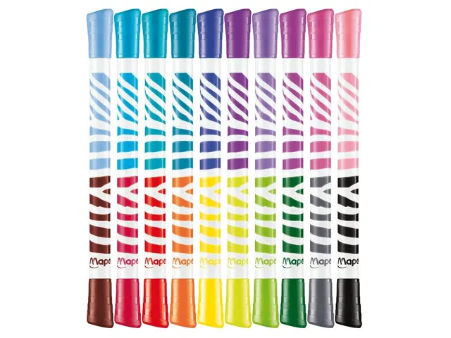 Viltstift Maped Color'Peps Duo Colors set à 10 stuks assorti