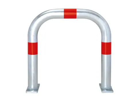 arceau de protection p. borne recharge coude Hxl 500x500mm