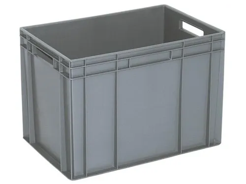 Euronorm Stapelkrat Hxlxb 410x600x400mm 83liter Grijs