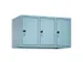 opzetkast,v. locker,3vak.,vak B 300mm,HxBxD 500x900x500mm,draaigrendel