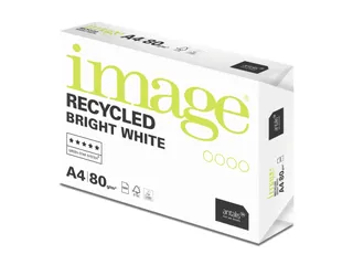 Image Recycled Kopieerpapier A4 80 Gram Bright White Voordeelbundel - 2