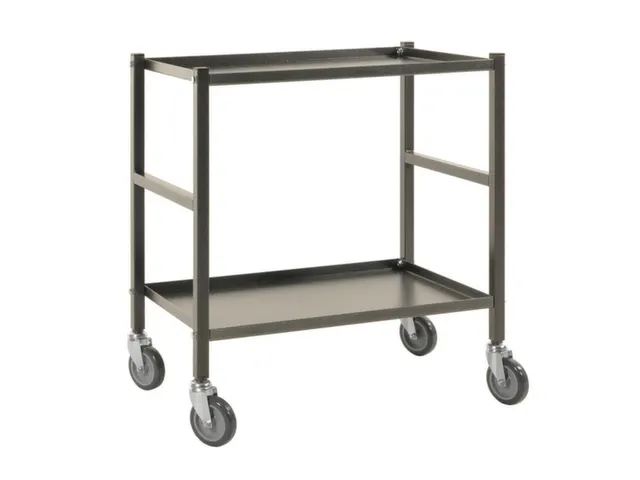 tafelwagen,draagverm. 150kg,2etage(s),laadvl. LxB 625x414mm