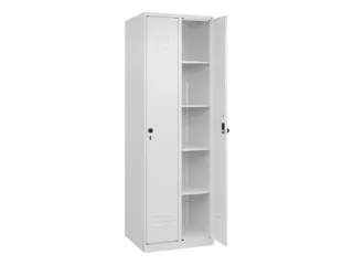 wasgoedverdeelkast,HxBxD 1850x600x500mm,vak B 300mm,draaigrendel - 2