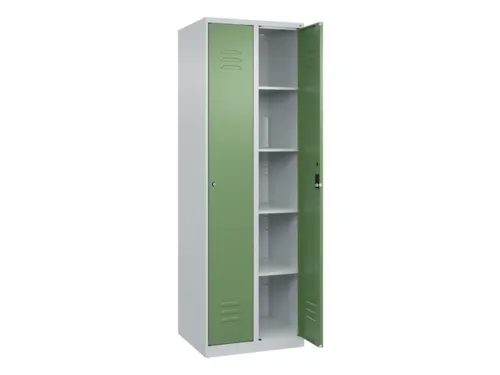 wasgoedverdeelkast,HxBxD 1850x600x500mm,vak B 300mm,cilinderslot