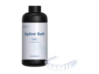 Shining 3D dental splint SS01 1kg resin voor zachte splints - 1