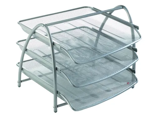 Meshtray 3 set van drie uitschuifbare brievenbakjes voor A4 formaat me