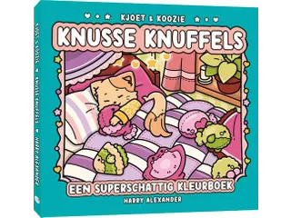 Kleurboek MUS Kjoet & Koozie Knusse knuffels - 1