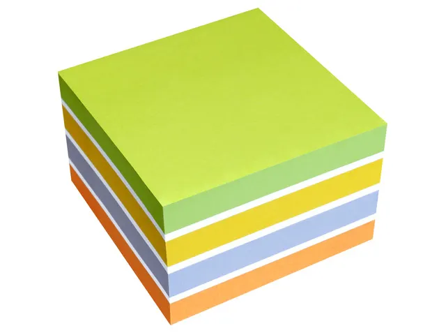Bloc cube Info Notes 75x75mm mix 450 feuillets
