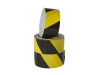 Waarschuwingstape IEZZY 50mmx66m zwart/geel
