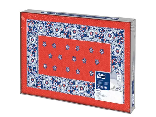 Tork 474576 Placemat Rural 42x30cm Advanced 1-laags decor 5x500 stuks