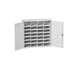 post-/sorteerkast 1000x1050x350mm 4x7vakken RAL7035