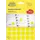 Avery Zweckform Ronde etiketten diameter 18 mm geel 1056 stuks
