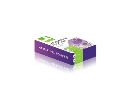 Lamineerhoes Glanzend Transparant 54x86mm 2x125mic Doos 100 Stuks