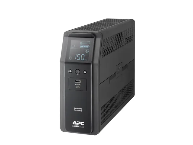 APC BR1600SI, Interactivité de ligne, 1,6 kVA, 960 W, Sinus, 176 V, 2