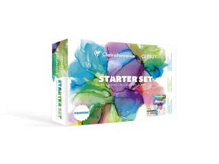 Alcoholinkt Clairefontaine & Cernit starterset 8-delig - 3