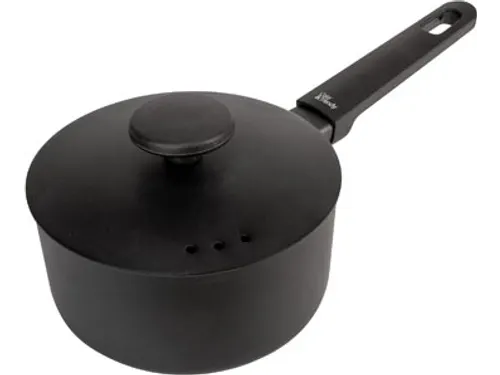 Full Black Sauspan 16cm Zwart Alle Vuren + Inductie