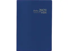 agenda Delta Seta 6-talig, blauw, 2026