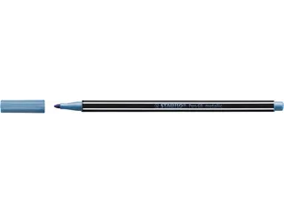 Viltstift STABILO Pen 68/841 medium metallic blauw - 1