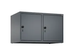 opzetkast,v. locker,2vak.,vak B 400mm,HxBxD 500x800x500mm,vleugeldeur
