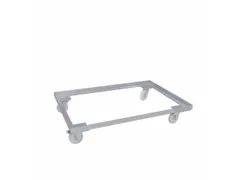 palletonderstel,draagverm. 500kg,laadvl. LxB 1200x800mm,open,staal