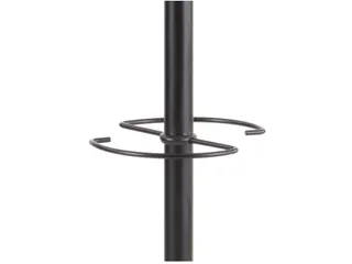 Kapstok met parapluhouder 5 haken Zilver / Zwart - 10