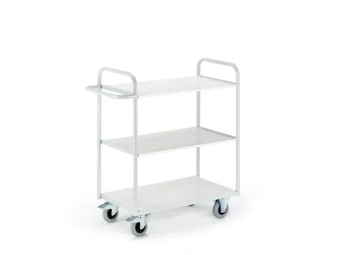 dossierwagen,draagverm. 150kg,3etage(s),laadvl. LxB 1000x500mm,RAL7035