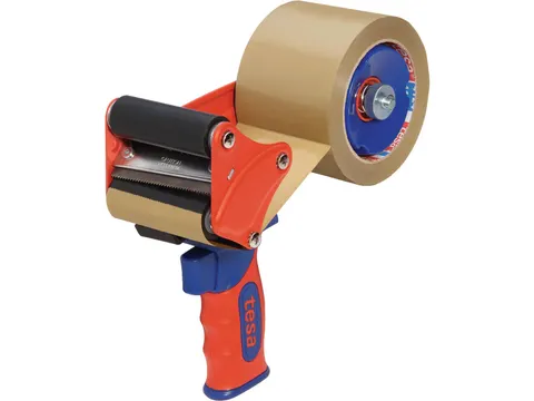 Tesa 6075 Premium Handdozensluiter Tapedispenser 75mm Rood