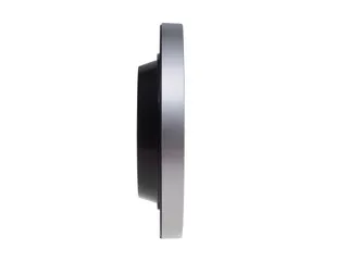 Wandklok MAUL Run RC Ø25x5cm kunststof zilver/wit incl batterij - 4