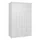 Z-garderobekast,HxBxD 1850x1200x500mm,vak B 150/300mm,cil.-slot