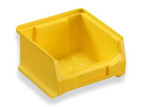 Zichtbak Hxbxd 60x100x100mm Pp Geel Grip