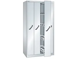 verticale kast,HxBxD 1950x1000x695mm,4uittrekwanden
