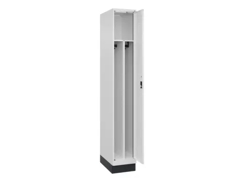 locker voor scheiding van kleding,HxBxD 1950x300x500mm,1vak
