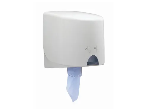 Poetsrol WypAll L10 1-laags 19,5x304m 800vel blauw 7255
