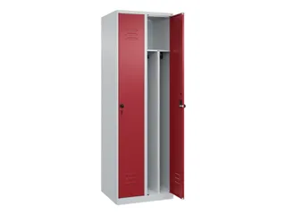 locker voor scheiding van kleding,HxBxD 1850x600x500mm,2vak - 2