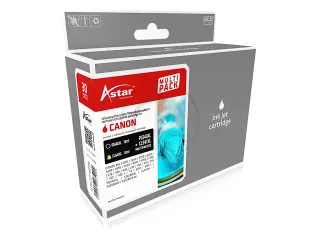 As42215 Astar Canon Pg540Xl/Cl541Xl Mg Inkt Zwart-Kleur Hc Rebuilt - 1