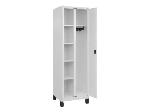 wasgoedverdeelkast,HxBxD 1950x600x500mm,vak B 300mm,draaigrendel