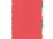 Tabbladen Kangaro A4 23-gaats PE410M 10-delig assorti karton