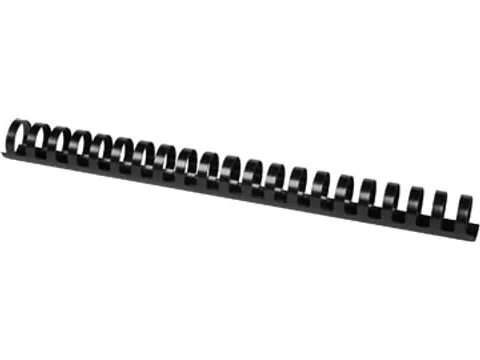 Bindrug 25Mm 21 Rings 50 Stuks Zwart