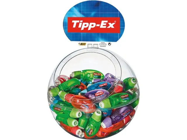 Correctietape Tipp-Ex micro twist 5mmx8m valuepack 40+20 gratis