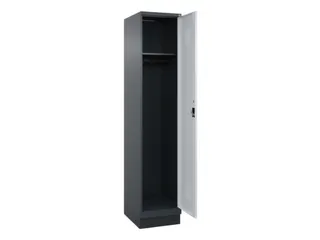 locker,HxBxD 1950x400x500mm,1vak,vak B 400mm,cil.-slot,sokkel - 2