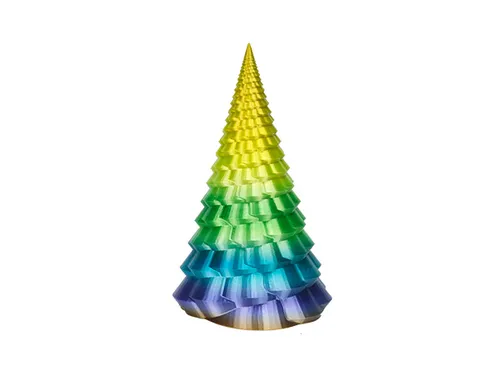 eSUN 3D printer Filament ePLA-Silk 1,75mm Rainbow Forest 1kg