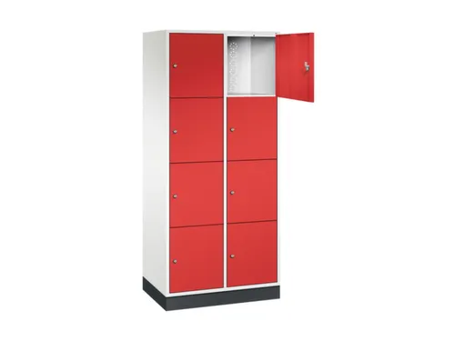 grootvolume-lockersysteem,HxBxD 1950x820x500mm,2x4vakken,cil.-slot