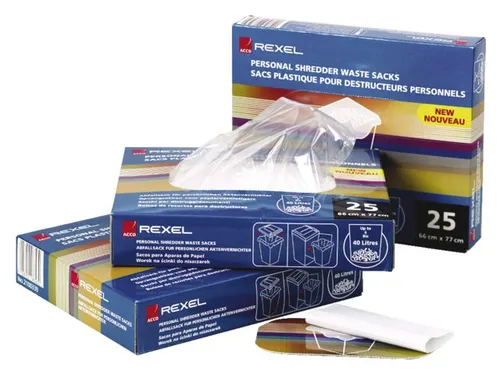 AS1000 Plastic afvalzakken grote kantoorpapiervernietigers 115 liter