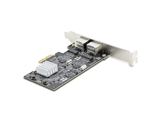 2-Poorts 2.5Gbps NBASE-T PCIe Netwerkkaart