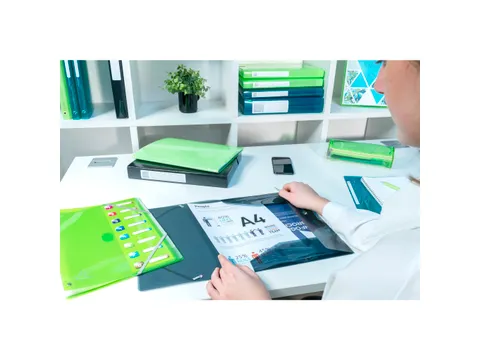 Elastomap IDERAMA PP 3klep A4 zwart