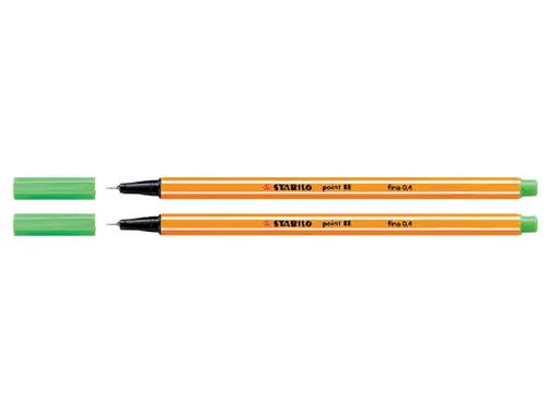 Fineliner STABILO point 88/33 lichtgroen 0.4mm