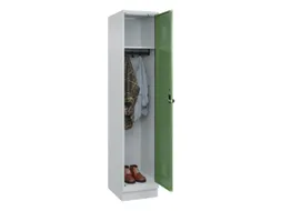 locker,HxBxD 1950x400x500mm,1vak,vak B 400mm,draaigrendel,sokkel