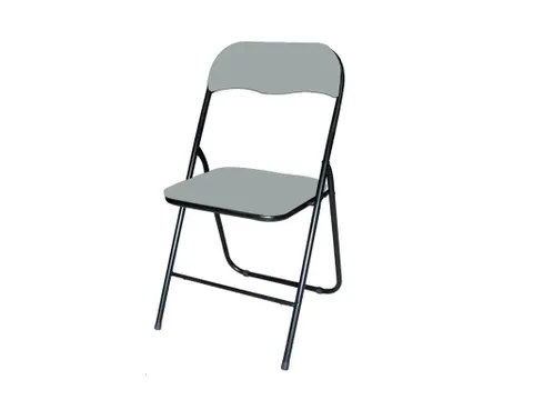 Klapstoel Grijs Zwart FC100                     