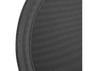 Dienblad Olympia Kristallon antislip 35.6cm PP zwart - 4