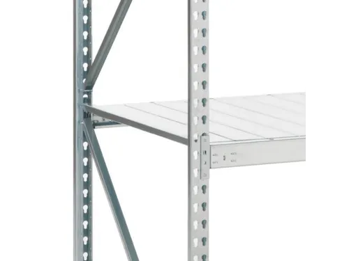legbord van plaatstaal,v. breedvakstelling,BxD 1400x800mm,vakl. 600kg